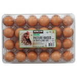 Kirkland Signature Organic Pasture Raised USDA Grade A Eggs, 24 ct