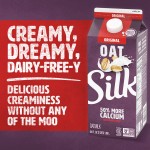 Silk Oatmilk, Original Extra Creamy, 3 x 64 oz