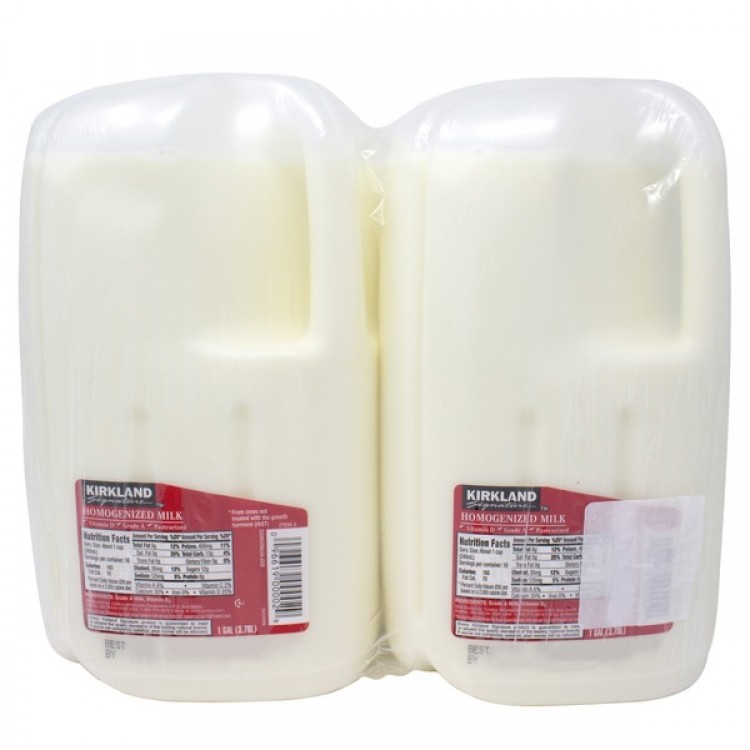 Kirkland Signature Homogenized Milk, 2 gal