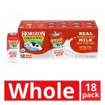 Horizon Organic Whole Shelf-Stable Milk, 18 x 8 fl oz