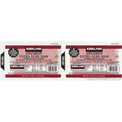 Kirkland Signature Extra Lean Sliced Ham, 3 lbs