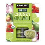 Kirkland Signature Organic Chunky Guacamole, 16 x 2.5 oz