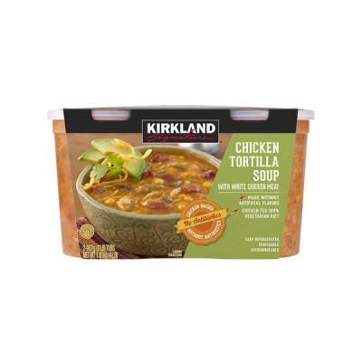 Kirkland Signature Chicken Tortilla Soup, 2 x 32 oz