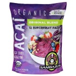 Sambazon Organic Acai Superfruit Packs, 42 oz