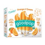 Good Pop Organic Orange N' Cream, 12 ct