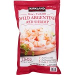 Kirkland Signature Wild Argentine Red Shrimp, Raw 10-30 ct, 2 lbs