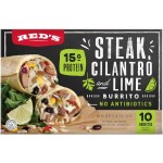 Red's Steak Cilantro Burrito, 10 ct