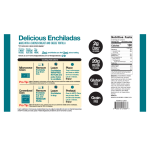 The Real Good Food Company Chicken Enchiladas, 2 x 9.3 oz