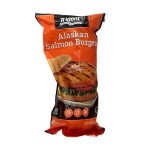 Trident Wild Alaskan Salmon Burgers, 12 x 4 oz