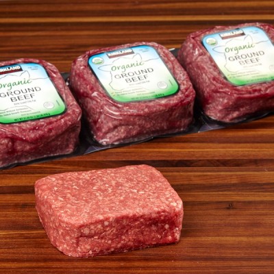 Kirkland Signature Organic Ground Beef, 4 lbs