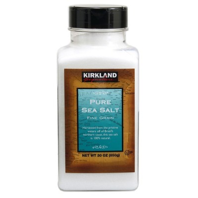 Kirkland Signature Pure Sea Salt, 30 oz