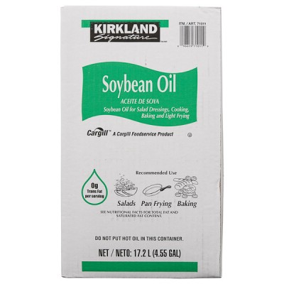 Kirkland Signature Soybean Oil, 4.55 gal