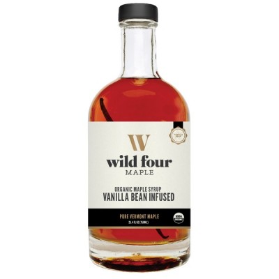 Wild Four Organic Vanilla Maple Syrup 25.4 Oz