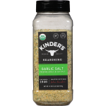 Kinder's Organic Garlic Salt, 21 oz