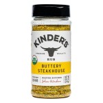 Kinder's Organic Buttery Steakhouse Seasoning, 10.4 oz