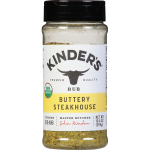 Kinder's Organic Buttery Steakhouse Seasoning, 10.4 oz