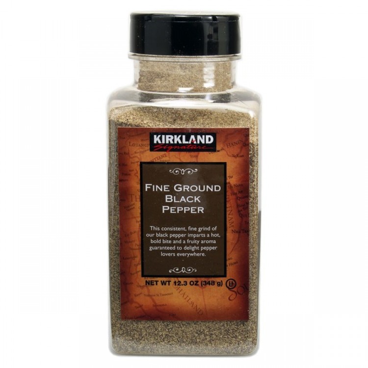 Kirkland Signature Fine Ground Black Pepper, 12.3 oz