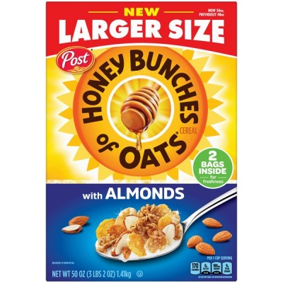 Post Honey Bunches Of Oats, 50 oz