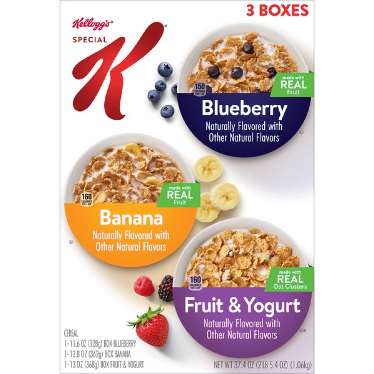 Special K Triple Fruit Variety, 37.4 oz