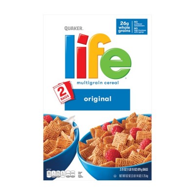 Quaker Life Cereal, 2 x 31 oz