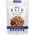 Low Carb Keto Nut Granola Blueberry Cinnamon, 22 oz