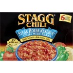 Stagg Steak House Reserve Chili With Beans, 6 x 15 oz