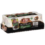 S&W Organic Black Beans, 8 x 15 oz