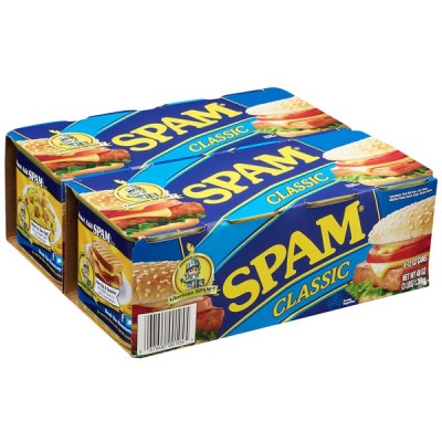 Hormel Spam Classic Lunch Meat, 8 x 12 oz