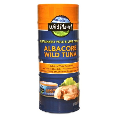 Wild Planet Albacore Wild Tuna, 6 x 5 oz