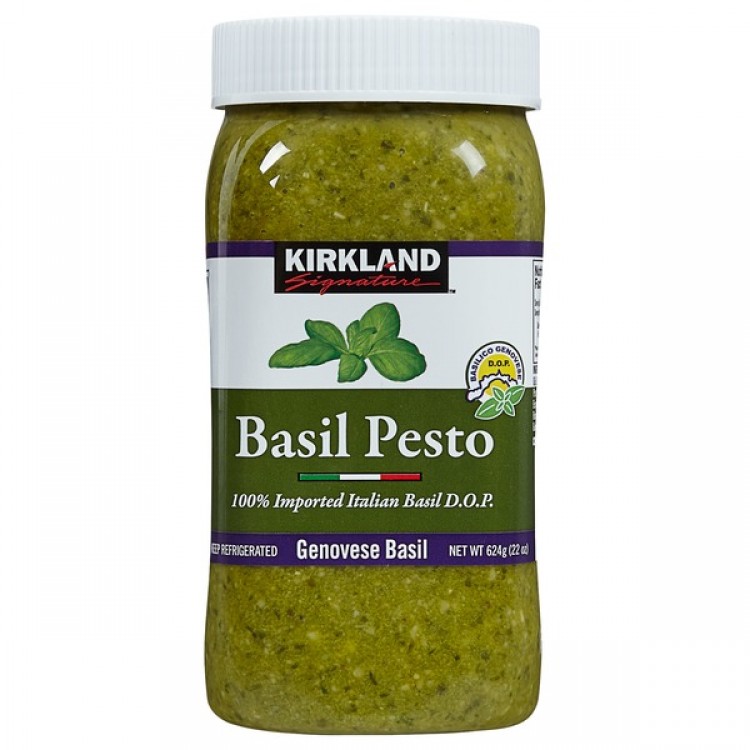 Kirkland Signature Italian Basil Pesto, 22 oz