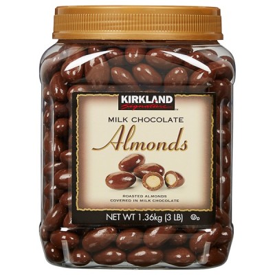 Kirkland Signature Milk Chocolate Almonds, 48 oz