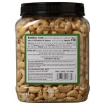 Kirkland Signature Organic Unsalted Cashews, 2.5 lb