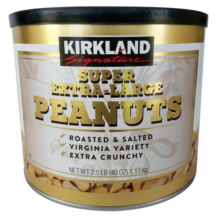 Kirkland Signature Super Extra-Large Peanuts, 2.5 lb