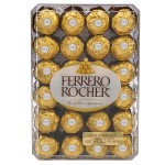 Ferrero Rocher Hazelnut Chocolates, 48 ct