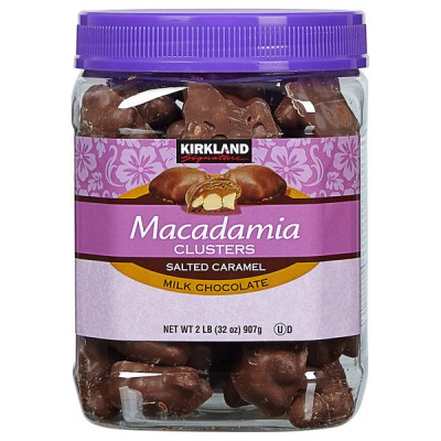 Kirkland Signature Macadamia Caramel Milk Chocolate, 32 oz