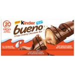 Kinder Bueno Chocolate Bar,  20 x 1.5 oz