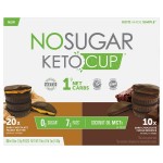 No Sugar Keto Cups, 30 x 0.6 oz