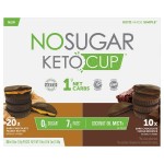 No Sugar Keto Cups, 30 x 0.6 oz