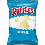 Frito Lay Ruffles Original Potato Chips, 28 oz