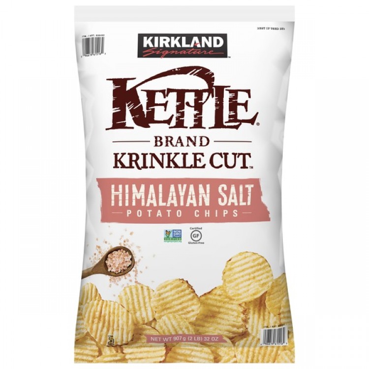 Kirkland Signature Kettle Himalayan Salt Potato Chips, 32 oz