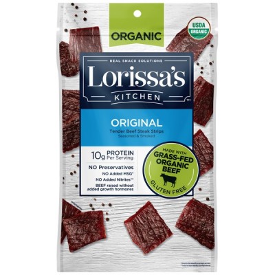 Lorissa's Kitchen Organic Steak Cuts,12 oz