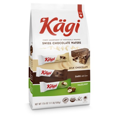 Kagi Swiss Chocolate Wafers, 17.6 oz