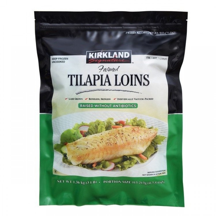 Kirkland Signature Tilapia Loins, 3 lbs