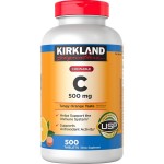 Kirkland Signature Vitamin C 500 mg Chewable Tablets, 500 ct