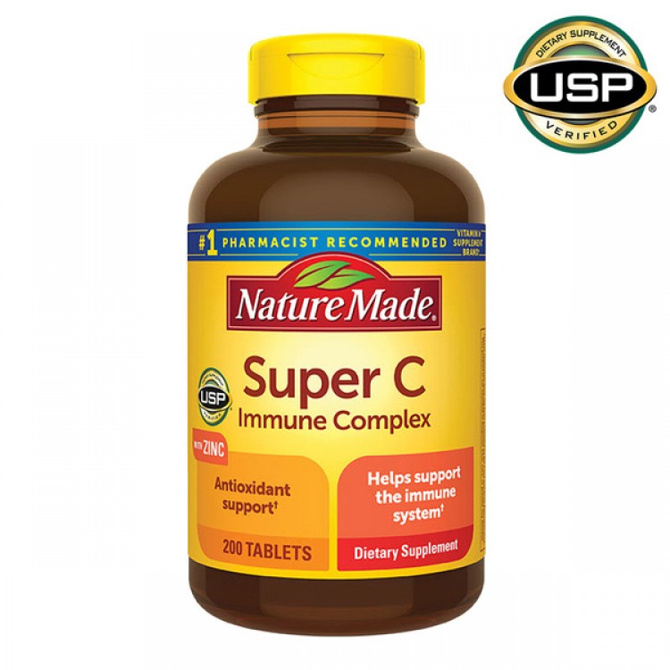 Nature Made Super C Immune Complex, 200 Tablets