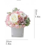 Silk Artificial Flowers Flower Hydrangea Rose Bouquet Artificial Flower Simulation Flower Flower Arrangement Small Fresh Simulation Plant Ornaments Bedroom, Living Room, Office