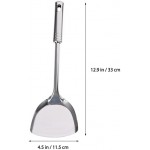 UPKOCH 7pcs Cooking Utensils Set Stainless Steel Kitchenware Cooking Soup Ladle Shovel Strainer Cooking Tool for Kitchen