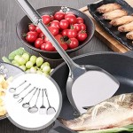 UPKOCH 7pcs Cooking Utensils Set Stainless Steel Kitchenware Cooking Soup Ladle Shovel Strainer Cooking Tool for Kitchen