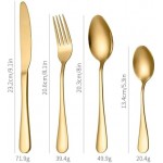 GOLDENCUTLERY Set