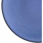 Gibson Home 109536.16R Reactive Stoneware Soho Round Dinnerware Set, Blue, 16 Piece